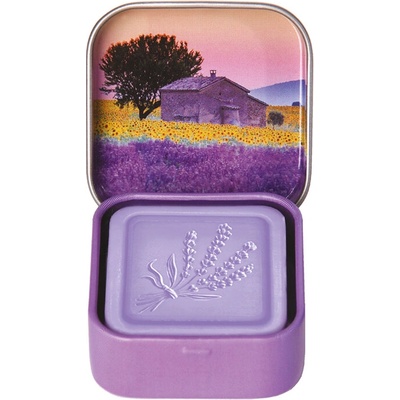 Esprit Provence Marseillské mydlo v plechu Levanduľa a chatka v poliach 25 g