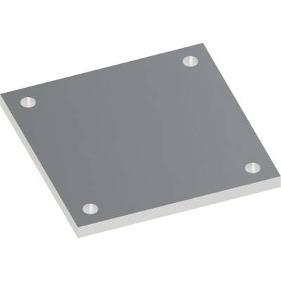 AL patka, 150x150mm, t-10mm, bez povrchové úpravy