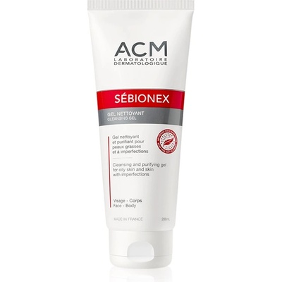 ACM Sébionex почистващ гел за мазна и проблемна кожа 200ml