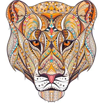 HARAHU Дървено пъзел - Leopard / M KP21928 (21928)