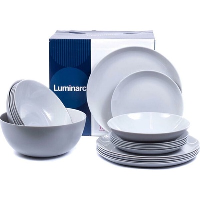 Luminarc Diwali jídelní set šedé 19 ks