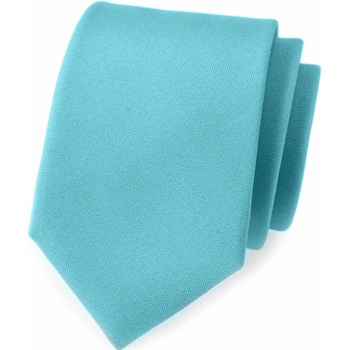 Pánska kravata matne tyrkysová
