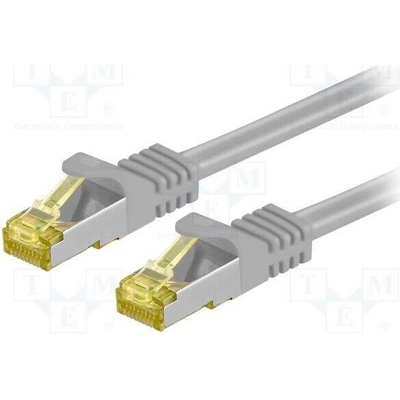 Goobay 91612 Patch S/FTP Cat 6a RJ45 vidlice z obou stran lanko Cu