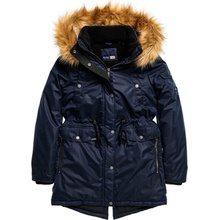 SUPERDRY NADARE MICROFIBRE PARKA W5010299A98T tmavomodrá