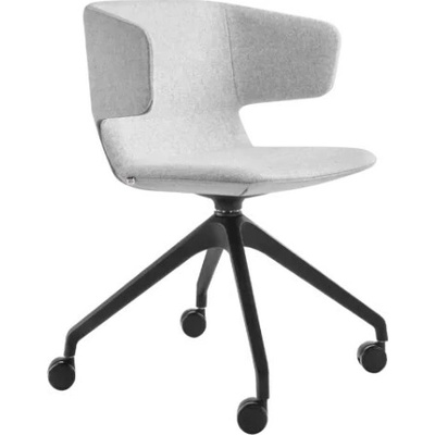 LD SEATING Konferenčné otočné kreslo FLEXI P F95-BL