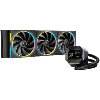 LM360, 360mm CPU Liquid Cooler, 2.4" LCD screen, 3x120mm FL12 SE A (LM360)