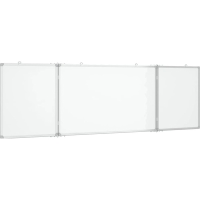 vidaXL Magnetická skládací tabule 200 x 60 x 1,7 cm hliníková