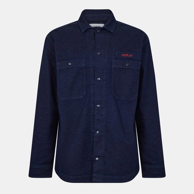 Replay Men's Service Overshirt - Blue