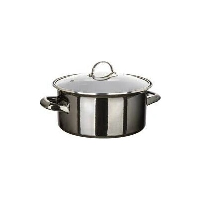 BANQUET METALLIC Black 22 cm 3,75 l černý