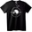 NOONEBRAND Тениска Череп Винтидж Градски Стил - 6XL, Black