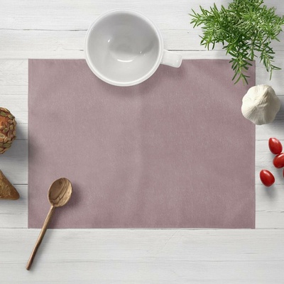 Biante Sametové prostírání Velvet Premium SVP-002 Starorůžové 30x40cm