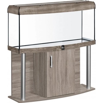 Diversa Comfort LED akvarijní set vypouklý hliník černý 240 l