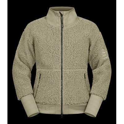 ELT Fleecová bunda Riverside Béžová Teddy fleece béžová šedá – Hledejceny.cz