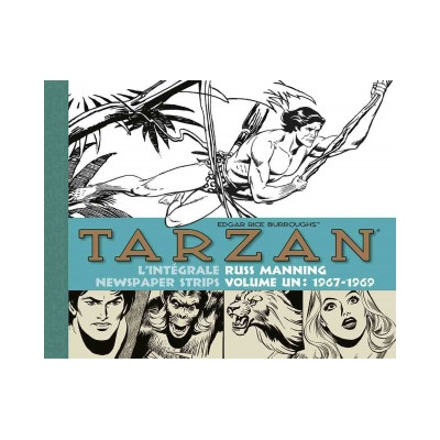 Tarzan - L'intégrale russ manning newspaper strips (volume 1 : 1967 / 1969) | BURROUGHS