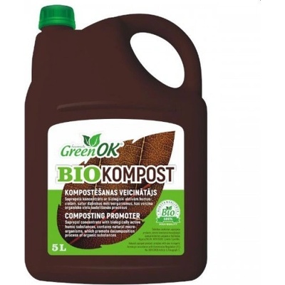 GreenOK Biologický aktivátor kompostu 5 l