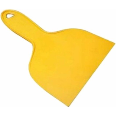 Stěrka plastová žlutá 100mm KUBALA 0722