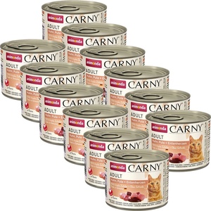 Animonda Carny Adult - Пиле, пуйка и патица 12 x 200 г