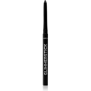 Avon Glimmerstick Diamond прецизен молив за очи с витамин Е цвят Black Ice 0.35 гр