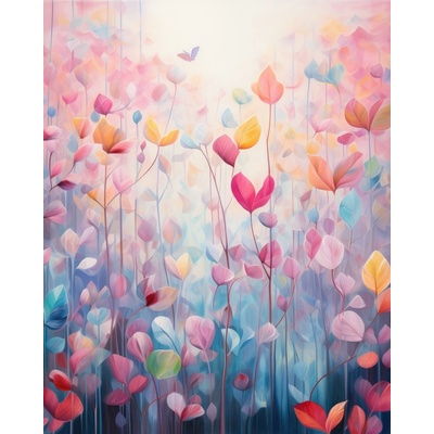 ZUTY Obrazy na stenu - Farebné listy 1 Rámovanie: bez rámu a bez vypnutia plátna, Rozmer: 40x50 cm