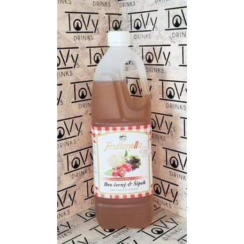 Fruttanella Bez černý a šípek 2 l