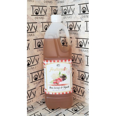 Fruttanella Bez černý a šípek 2 l