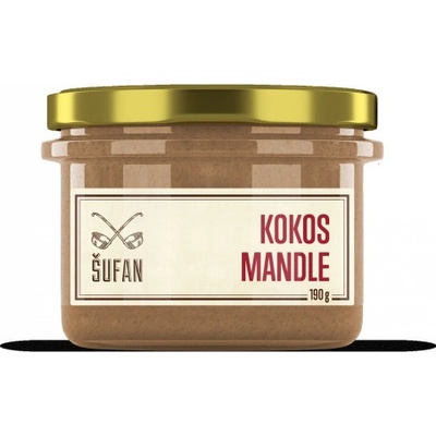 Šufan Ořechové máslo Kokos mandle 190 g