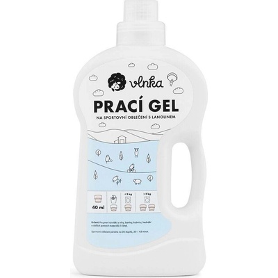Vlnka Prací gel na sportovní oblečení s lanolinem 1 l