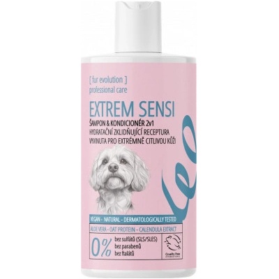 Soaphoria extrem sensi hydratační šampon a kondicionér 2v1 na suchou mastnou a extrémně citlivou srst a kůži 300 ml