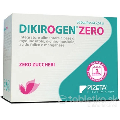 Dikirogen Zero 30 vrecúšok s práškom na prípravu nápoja