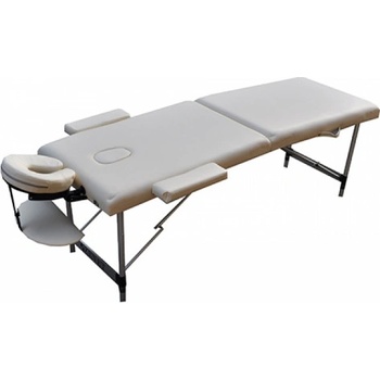 ZENET Масажна маса алуминиева Zenet ZET-1044 размер M кремава, с регулиране на височината (ZET-1044-M)