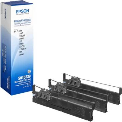 Epson originální páska do tiskárny, C13S015339, černá, 3ks, Epson PLQ 20, 20M, – Hledejceny.cz