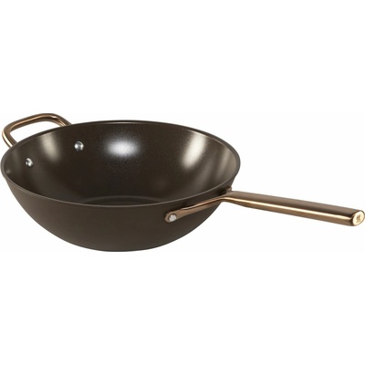 ZWILLING Milano Wok with Glass Lid 30 cm Brown