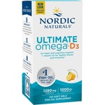 Nordic Naturals Ultimate Omega-D3 1280 mg [120 Гел капсули] Лимон