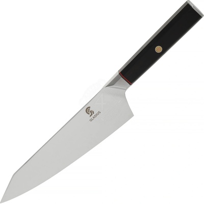 Art Gladius Profesionální kuchársky nôž Gyuto Art Gladius oceľ 440 58-60 HRC Ebenová rukojeť