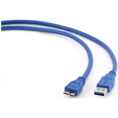 GEMBIRD USB 3.0 A-Micro B propojovací 1,8m, modrý CCP-MUSB3-AMBM-6