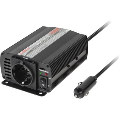 KEMOT menič 12V / 230V 150W (typ f: nemecký)