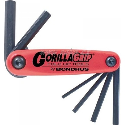 Sada imbus klíčů Bondhus 12587 Gorilla Grip 2,2.5,3,4,5,6,8 mm