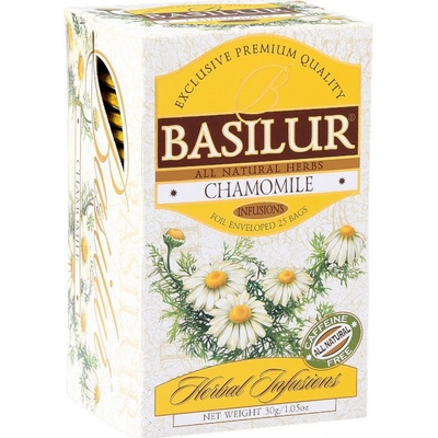 Basilur Čaj bylinkový HEŘMÁNEK 25 x 1,2 g