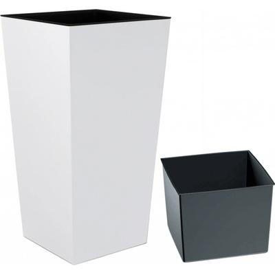 Prosperplast Květináč 50 x 26,5 x 50 cm plast bílý
