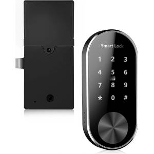 TTLock eлектронна смарт брава с код и RFID чипове ( карти) за касети и мебелни шкафове - ASD Q20 (CNL001)