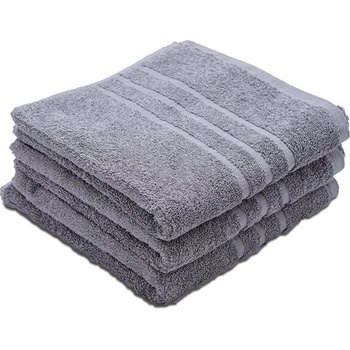 Top textil Ručník Standard 50 x 100 cm světle šedý