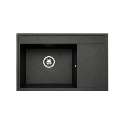 Pyramis Sink Pyramis Camea 79x50 1B 1D L black 070074301