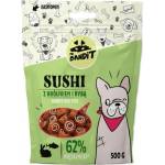 VetExpert Mr. Bandit SUSHI rabbit & fish - деликатесно лакомство със заешко и риба за кучета, 500 гр - Полша