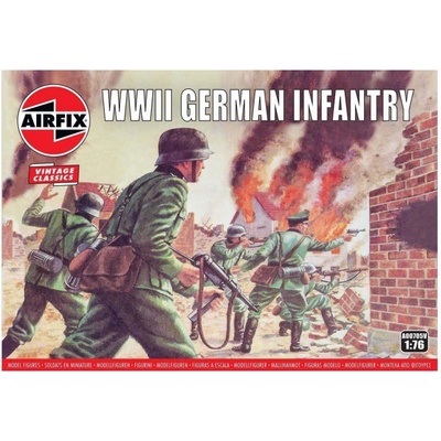 Airfix Classic Kit VINTAGE WWII German Infantry 1:76