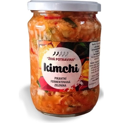 CHILLIMAT KIMCHI pikantní fermentovaná zelenina (sklenice) 520 g