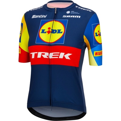 Santini s krátkými rukávy Team Lidl-Trek 2024 dámský