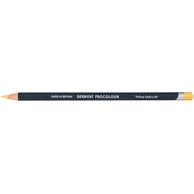 Derwent 10464_YEL Procolour umělecké pastelky kusové 1 ks Yellow ochre 07