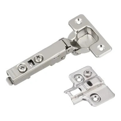 K-Strong Hinges S3 záves klip naložený bez tlmenie 110° skrutka podložka skrutka exc.