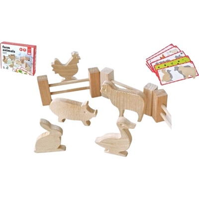 Teddies Farma/stavebnica 17 dielikov