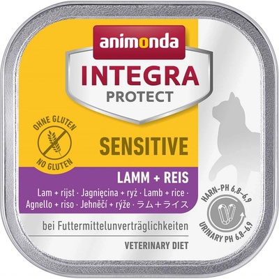 Integra Protect Sensitive jehněčí maso s rýží 32 x 100 g